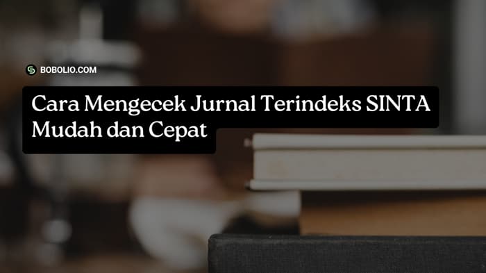 Cara Mengecek Jurnal Terindeks Sinta