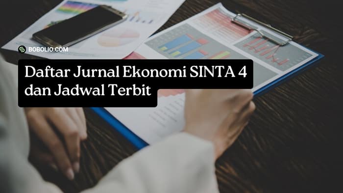 Jurnal Ekonomi SINTA 4 dan Jadwal Terbit